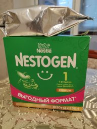 Детское питание одна пачка от бренда Nestle Nestogen Детское питание одна пачка от бренда Nestle Nestogen